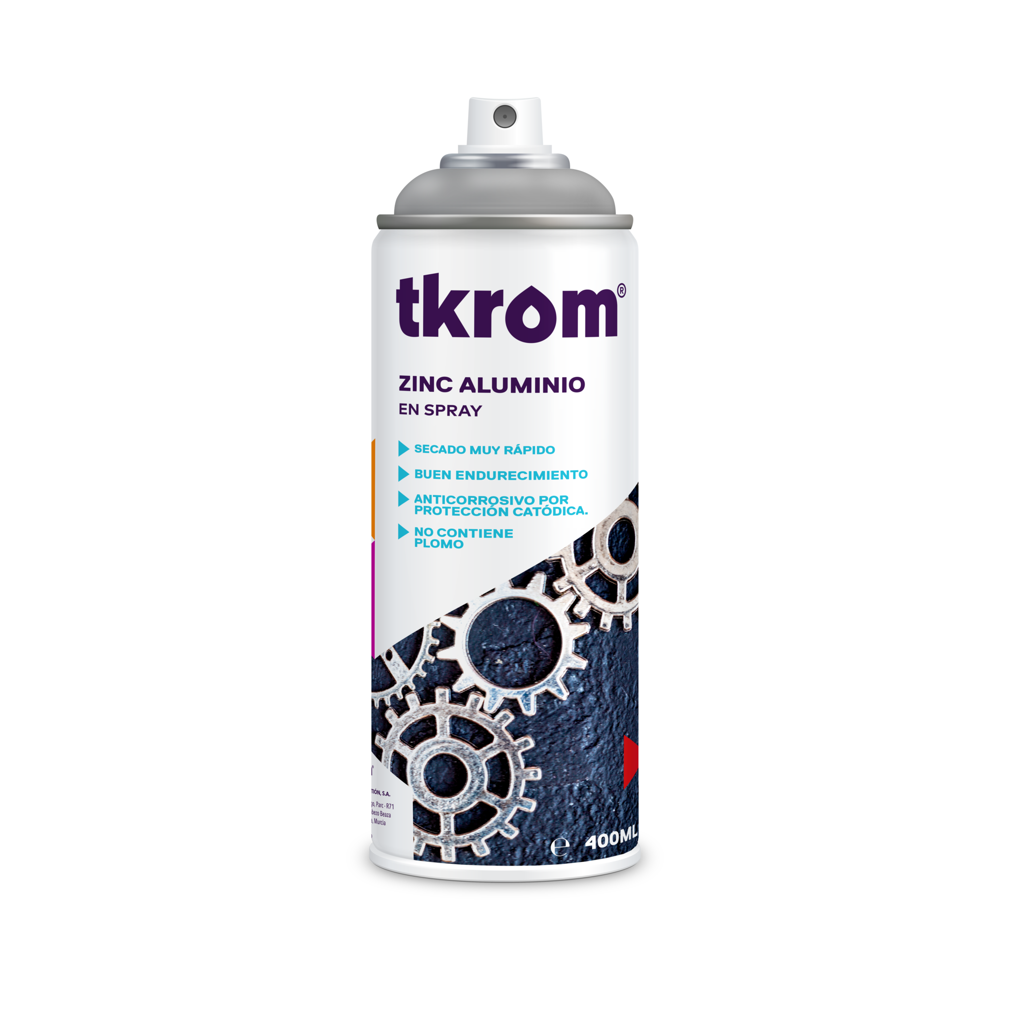 SPRAY TKROM GALVANIZADO 400ML