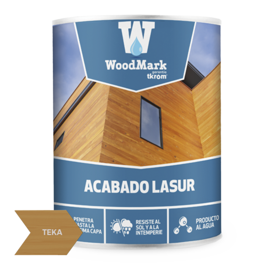 LASUR WOODMARK AGUA TEKA SATINADO