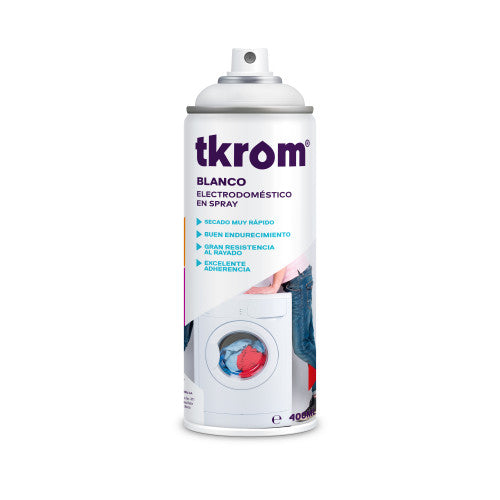 SPRAY TKROM BLANCO ELECTRODOMESTICOS 400ML
