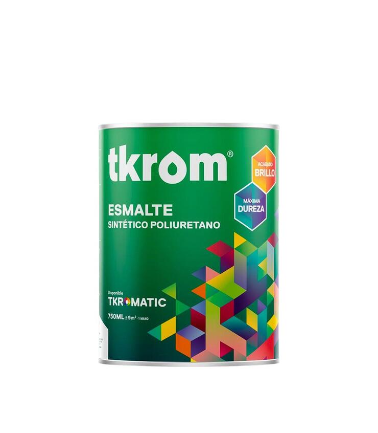 ESMALTE TKROM CON POLIURETANO BRILLANTE (COLORES)