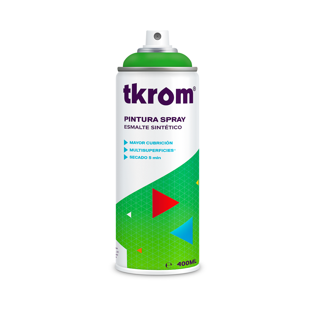 SPRAY TKROM VERDE AMARILLO RAL 6018 200ML