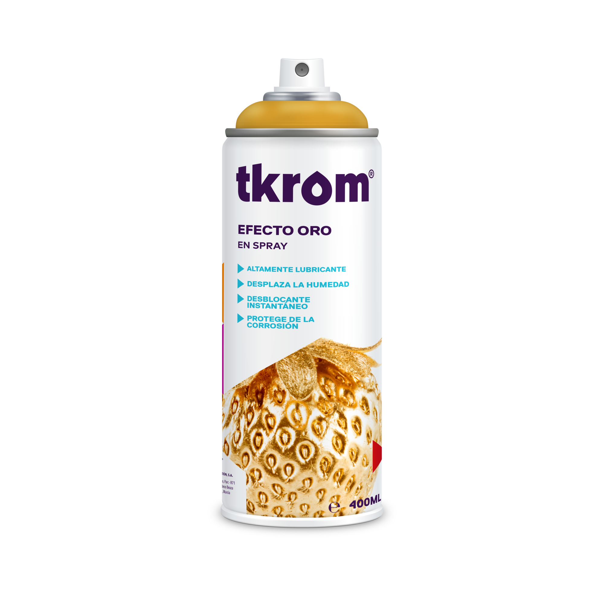 SPRAY TKROM CROMADO 400ML