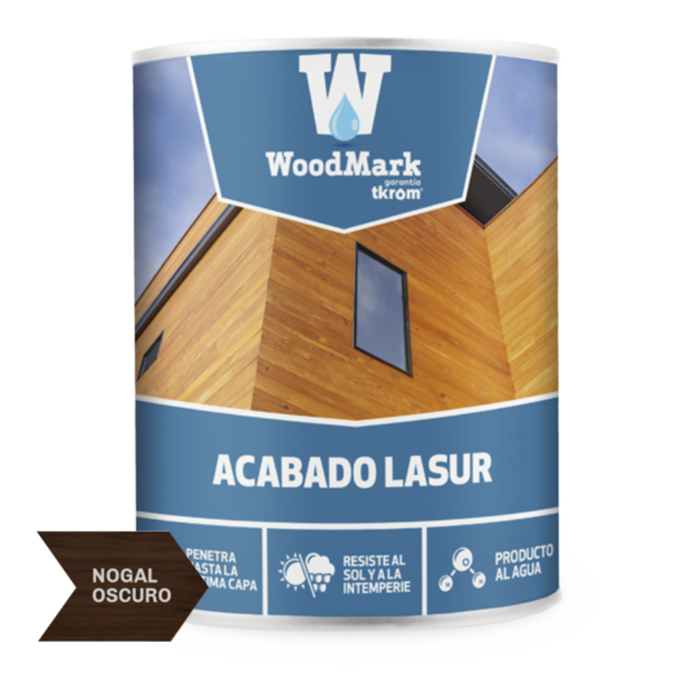 LASUR WOODMARK AGUA NOGAL OSCURO SATINADO