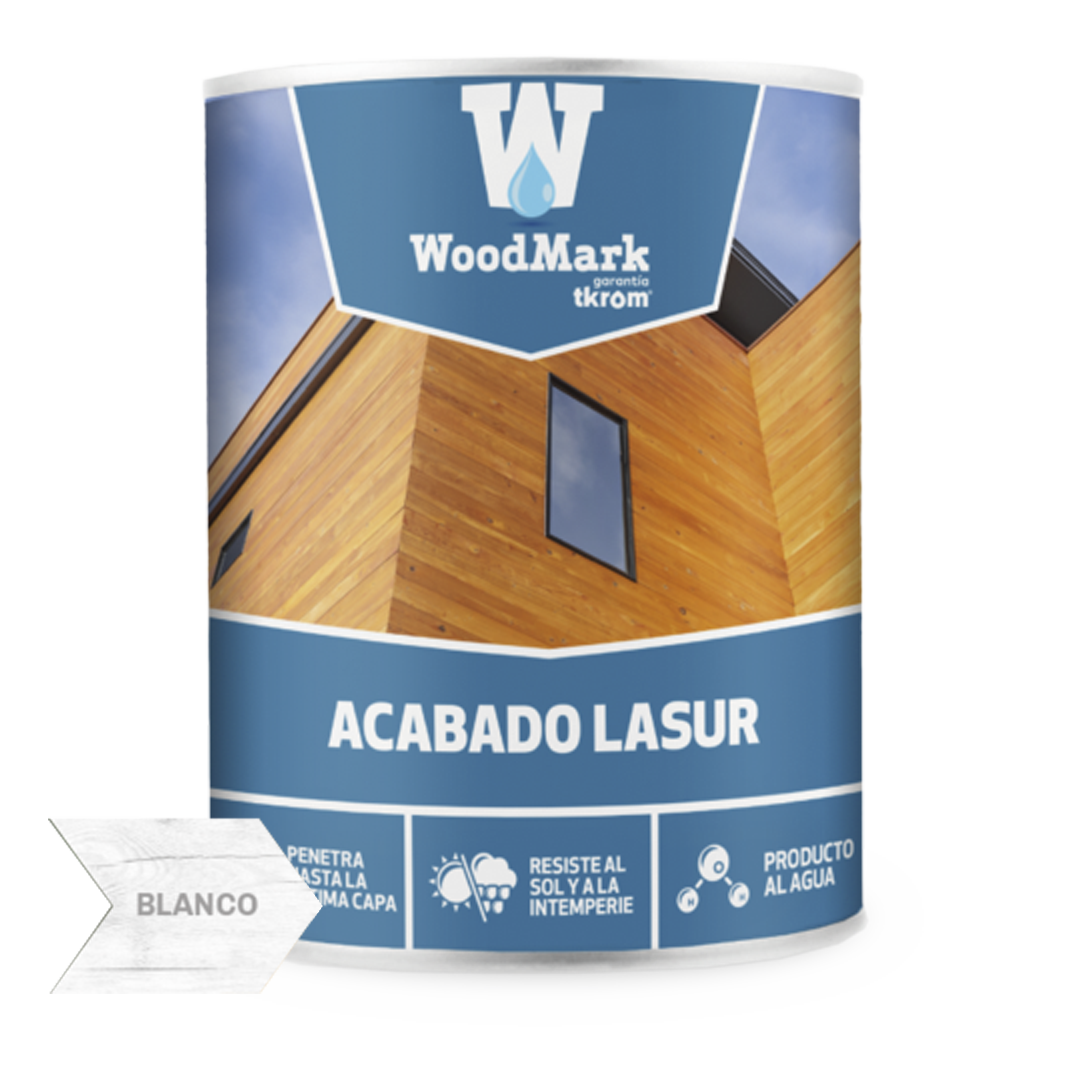 LASUR WOODMARK AGUA BLANCO SATINADO