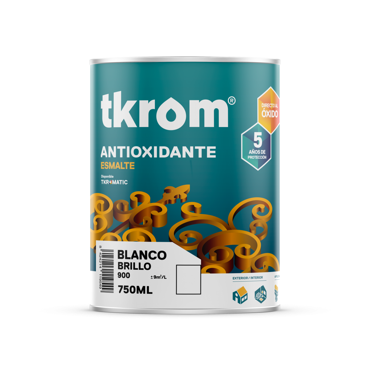 ESMALTE ANTIOX TKROM (BL/NEG)