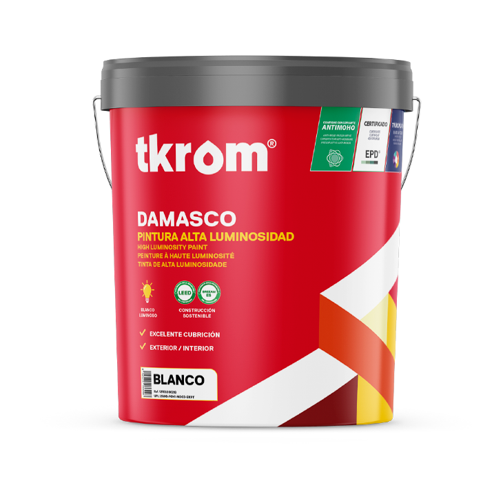 MATE DAMASCO PLÁSTICO DECORACIÓN